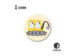 Magnet, Pickmotion - 32 mm - Cute Digger