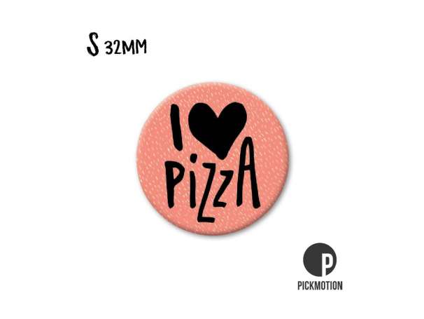Magnet, Pickmotion - 32 mm - I Love Pizza