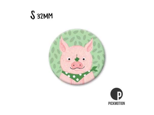 Magnet, Pickmotion - 32 mm - Lucky Pig